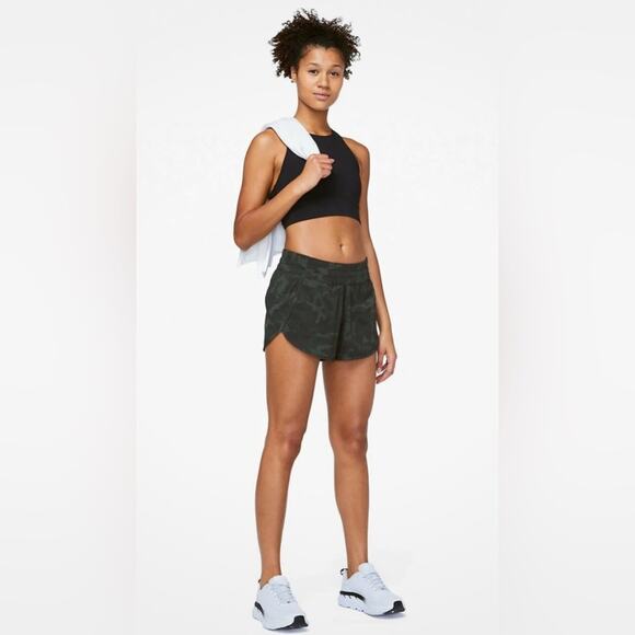 lululemon athletica Pants - LULULEMON Tracker 4" Short 4  Incognito Camo Gator Green